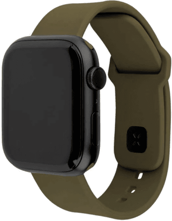 Fixed Sporty Silikon Rem Sett 38/40/41mm Grønn