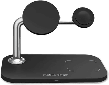 Mobile Origin 3-i-1 Trådløs Lader