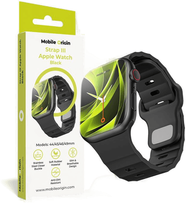 Mobile Origin Strap III Klokkerem - Svart - 44/45/46/49mm
