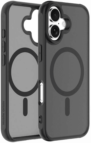 Mobile Origin Hybrid MagSafe Deksel iPhone 16 Matte Svart