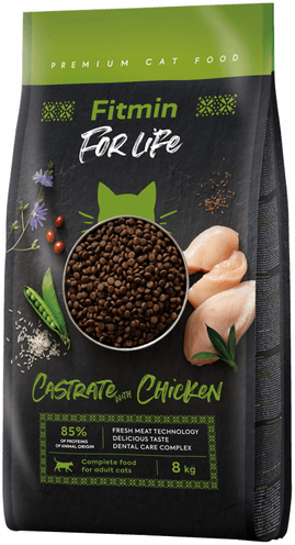 Fitmin Cat For Life Kastrat 8 kg