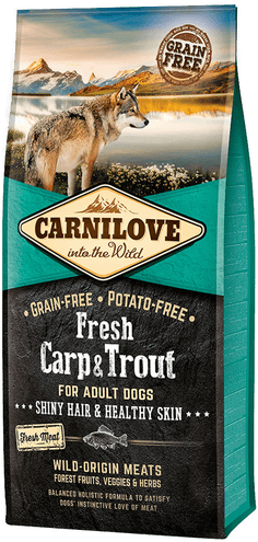 Carnilove Fresh Adult karpe og ørret 12 kg