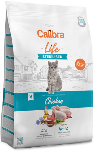 Calibra Cat Life Sterilisert Kylling 6 kg