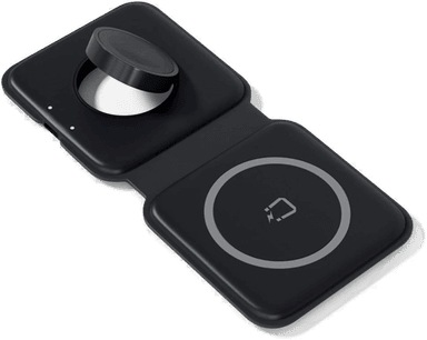 Spello 2-i-1 Sammenleggbar Trådløs Lader 15W