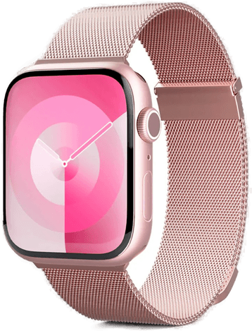 Epico Milanese+ Rustfri Stål Rem - Rose Gold