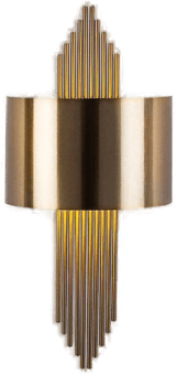 Opviq Vegglampe 619-A, gullfarget