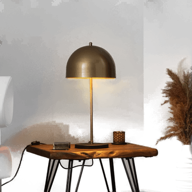 Opviq Can NT-134 bordlampe, gull