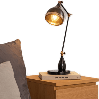 Opviq Bordlampe Yildo 7015, svart/kobber