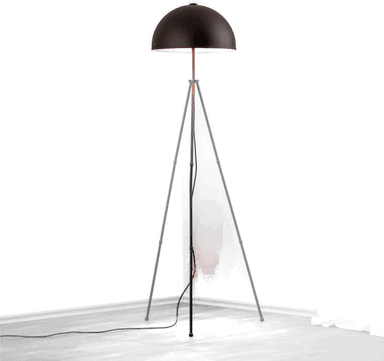 Opviq Gulvlampe Can-NT-113-1, svart metall