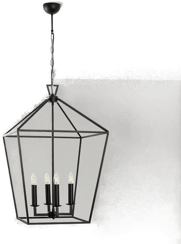 Opviq Lysekrone Till 13251, svart