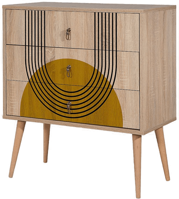 Hanah Home Kommode City Brun