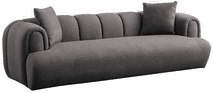 Hanah Home 3-seters sofa Puffy Plain Grå