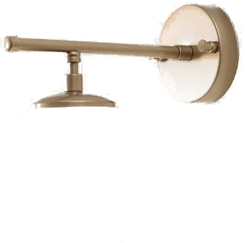 Opviq Vegglampe Roe, gullfarget