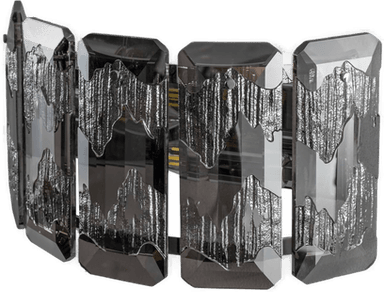 Lucea Orvin vegglampe krom 2 lyskilder