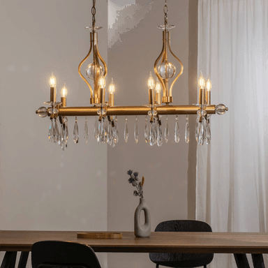 Avonni Lysekrone Elizabeth 105x55 cm antikk gull