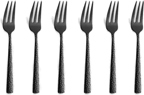 Amefa Felicity kakegafler 6-pk Svart