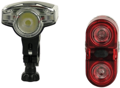 Dresco LED Sykkellyktesett