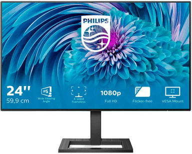 Philips E-line 241E2FD 24" LED-skjerm