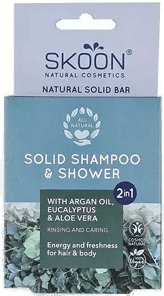 Skoon Solid Shampoo & Shower 2 in 1