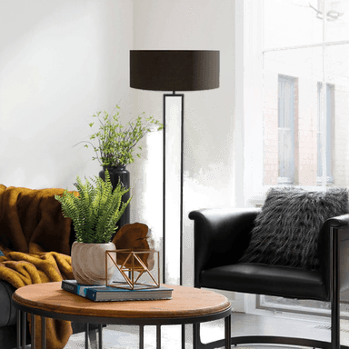 Steinhauer Gulvlampe Stang svart/gull 160 cm