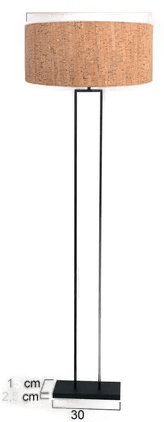 Steinhauer Uplight Stang, svart/brun, 160 cm