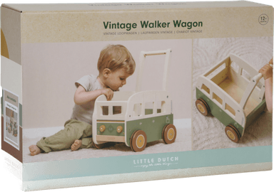 Little Dutch Lær-å-gå-vogn Vintage Bus