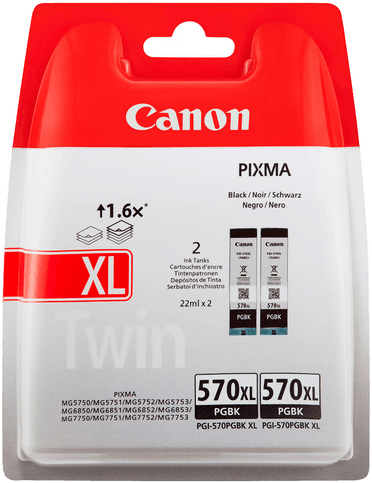 Canon PGI-570BKXL Blekkpatron Sort