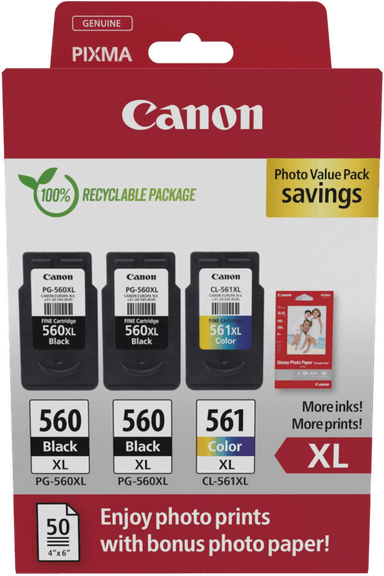 Canon Multipack 2x PG-560XL, CL-561XL