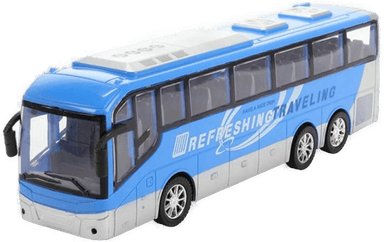 Toitoys Travel Bus Blue 32cm