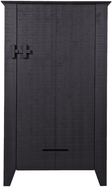 Woood Gijs Oppbevaringsskap 85 cm - Svart