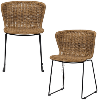 Woood Hagestol Wings Tau Sett á 2