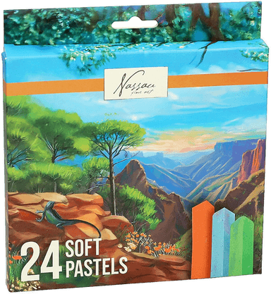 Nassau Fine Art Myke pasteller 24-sett