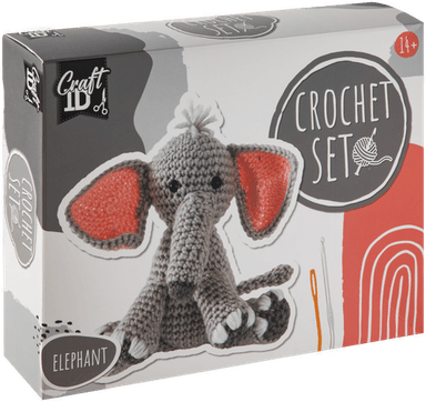 Craft Id Heklesett Elefant