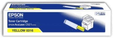 Epson Tonerkassett S050316 Gul