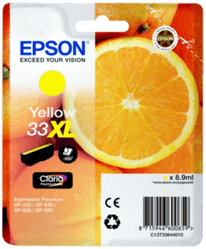 Epson 33XL Blekkpatron gul T3364