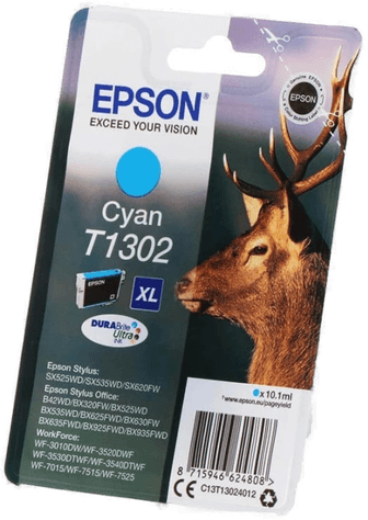 Epson T1302 Cyan Ink