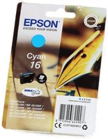 Epson Blekk C13T16224012 Cyan