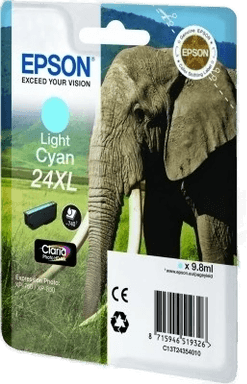 Epson 24XL Light Cyan Claria Photo HD-blekk