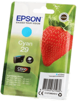 Epson Blekk C13T29824012 Cyan