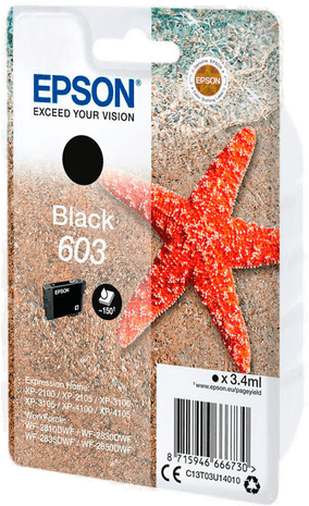 Epson 603 Blekkpatron Svart