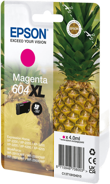 Epson 604XL Blekkpatron Magenta