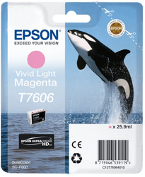 Epson Ink UltraChrome HD T76064N10 Vivid Light Magenta