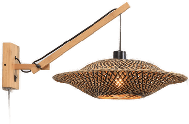 Good & Mojo Bali vegglampe 1 arm