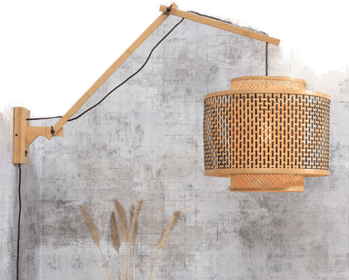 Good & Mojo Bhutan vegglampe Ø40cm