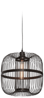 Good&Mojo Hokkaido Taklampe Stor Svart