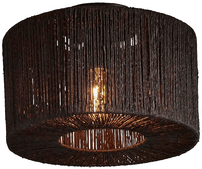 Good&Mojo Iguazu Taklampe 30x16 cm Svart