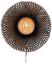 Good&Mojo Vegglampe Kalimantan 40x12 cm