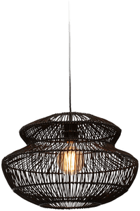 Good&Mojo Zanzibar Taklampe Svart