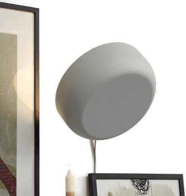 It S About Romi Porto vegglampe, lys grå