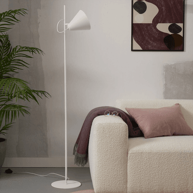 It S About Romi Lisbon gulvlampe, hvit